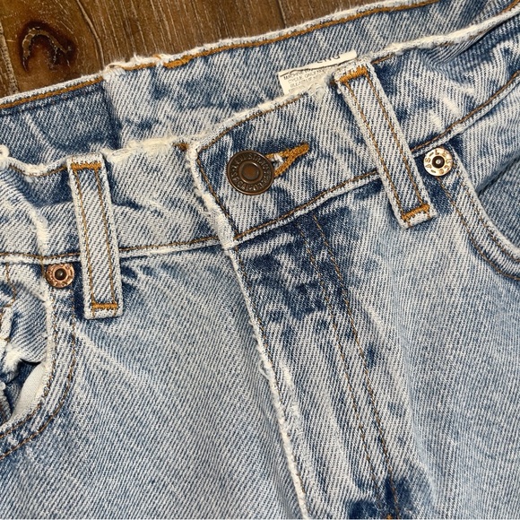 VINTAGE Levi's 550 Jeans Women’s 24 x 32 Long High Rise Y2K Tapered Mom Jean 90s - Picture 13 of 15